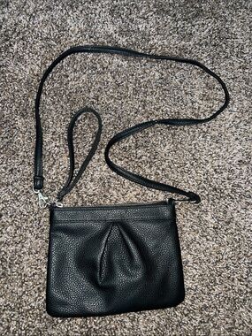 Classic Black Crossbody Bag/wristlet- Prince &Fox